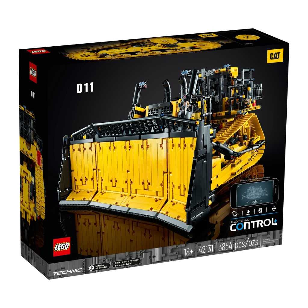 Technic Lego Buldócer Cat D11 Controlado por App Edades 18+ # 42131 Artículo 3854 Piezas | FDT-739061